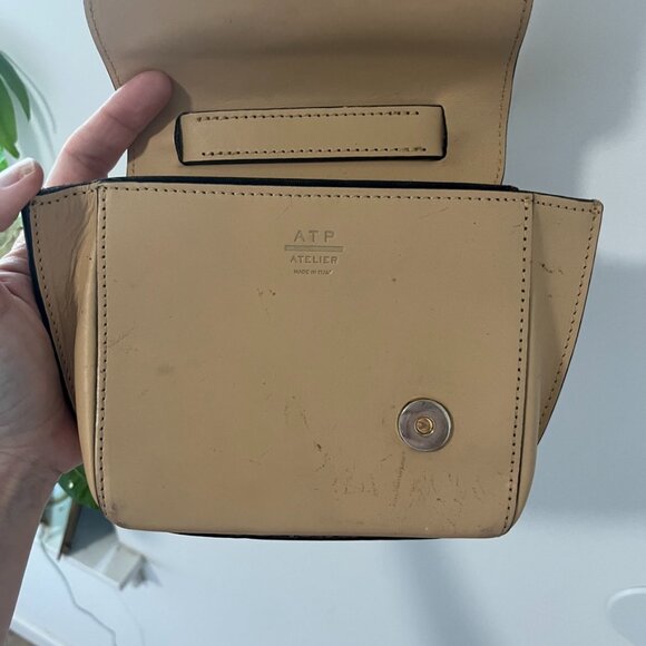 ATP Atelier Montalcino Beige Mini Handbag - Picture 3 of 6